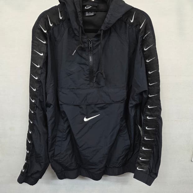 나이키 테이프로고 빅스우시 아노락 우븐자켓 xl