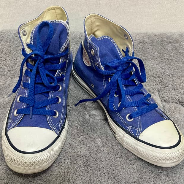 컨버스 x 존 바바토스 척테일러 하이 빈티지 블루/240 