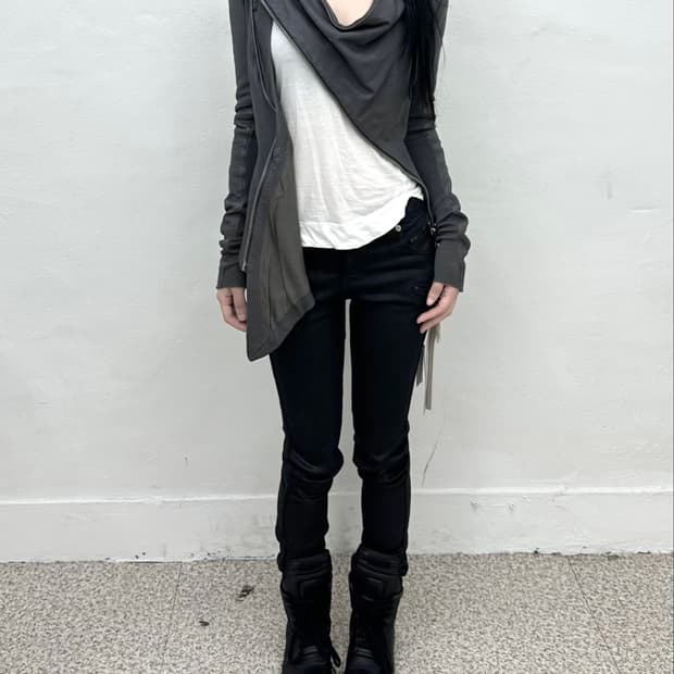Rick Owens 10aw kangaroo leather jacket
