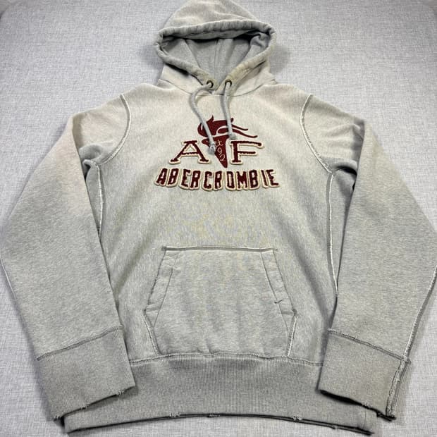 아베크롬비 앤 피치 Y2K 빈티지 로고 후드티