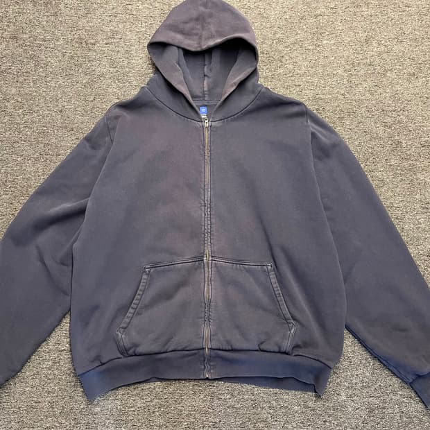 [110] 이지 갭 YZY 짚업후드 XXL 