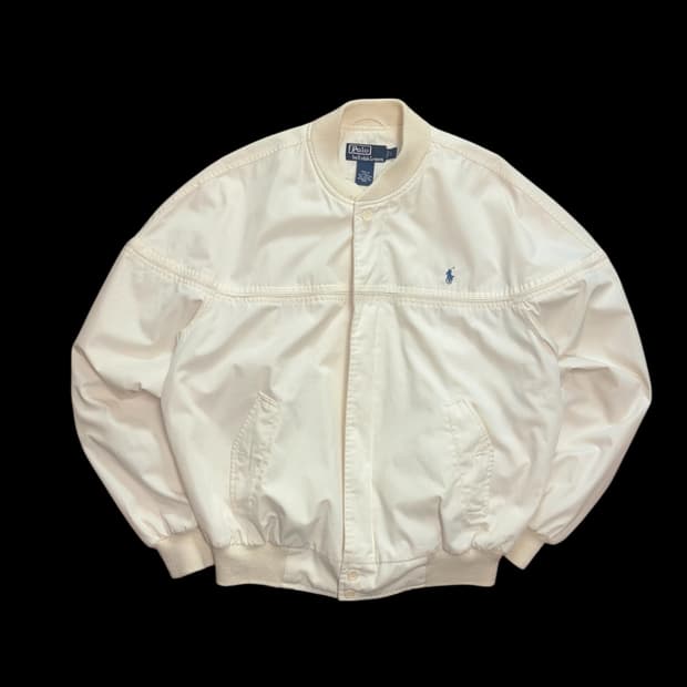폴로 랄프로렌 아이보리 바라쿠다 블루종 