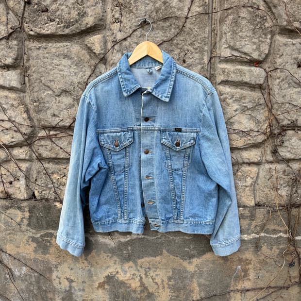 70s 랭글러 빈티지 리바이스 3세대 타입 웨스턴 데님 트러커 자켓