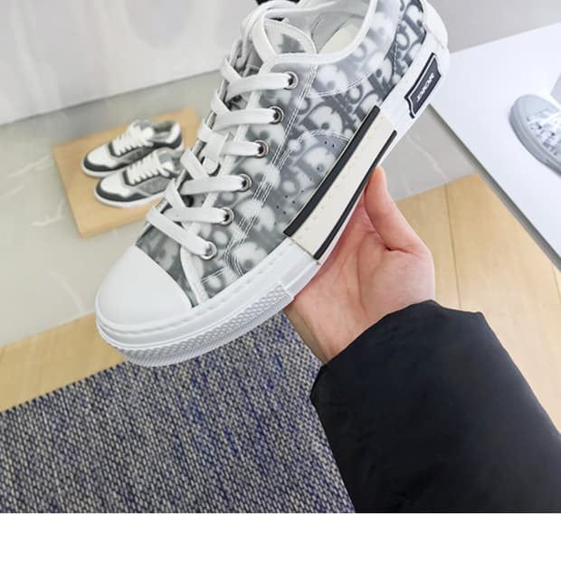 디올 B23 로우 오블리크 스니커즈 