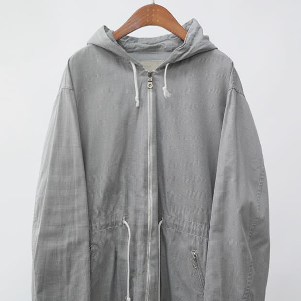 TRANS CONTINENTS 하운드 패턴 후드자켓