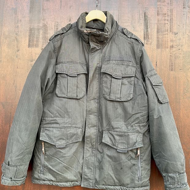 에디 바우어(Eddie Bauer) 구스 다운 필드 재킷