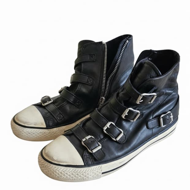 아쉬 레더 스니커즈 36 230