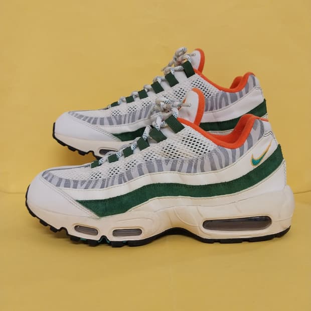 남성 나이키 에어맥스 95 에라 뉴그린 스니커즈, 운동화 (270)