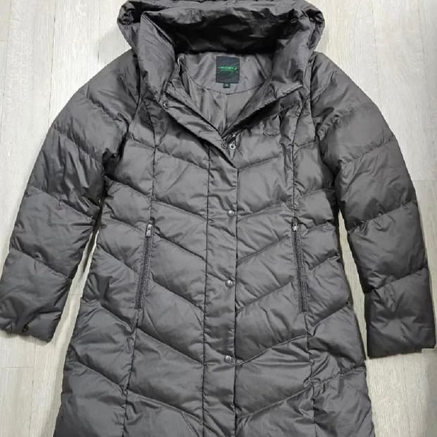 크로커다일 여자 오리털 롱패딩. 싸이즈 90