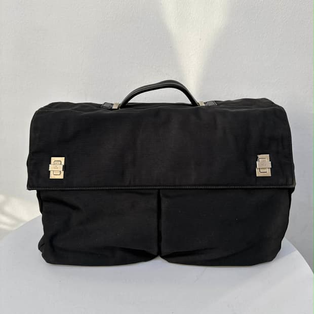 구찌 캔버스 빅백 브리프케이스 서류가방