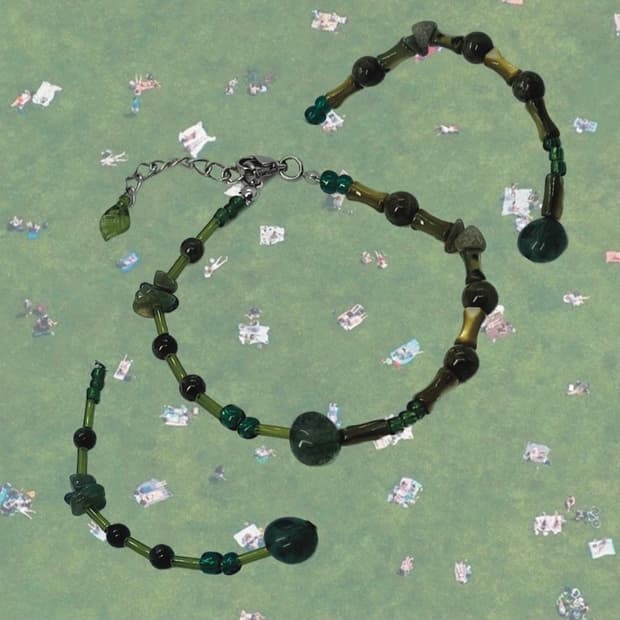 Wooden Bracelet in the Forest