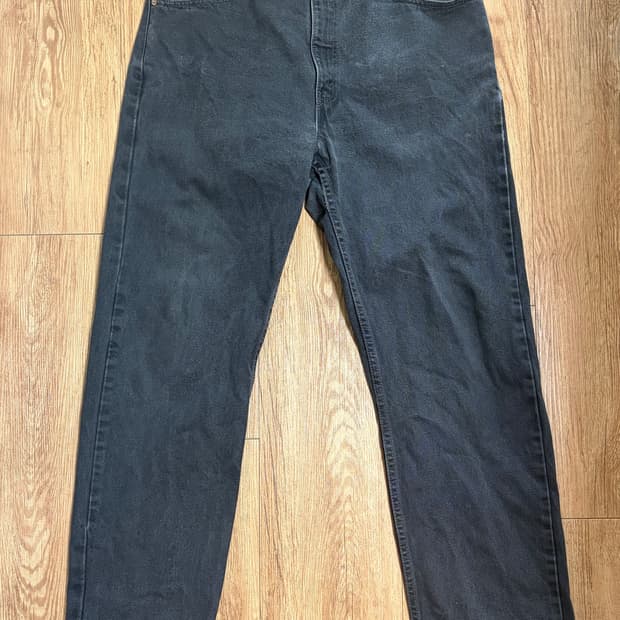 90s levis 505 흑청 made in usa