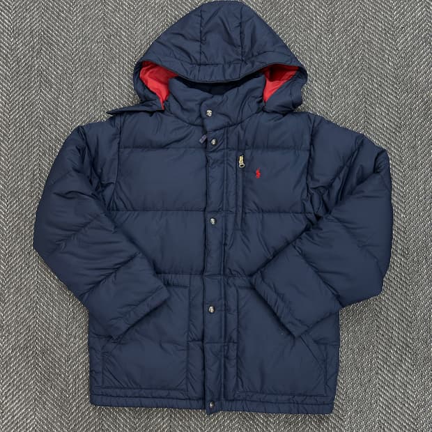 폴로 패딩 네이비