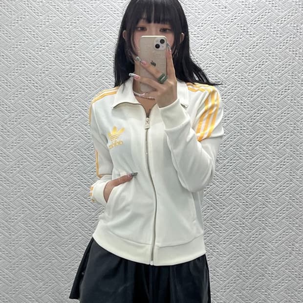 아디다스 오리지널스 베켄바우어 크레페 져지 집업 S C12628