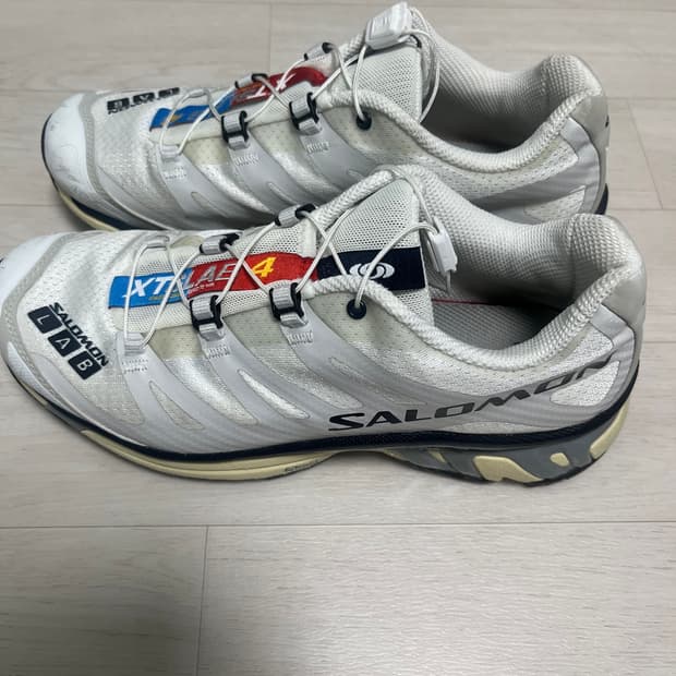 살로몬 xt-4 화이트 루나락