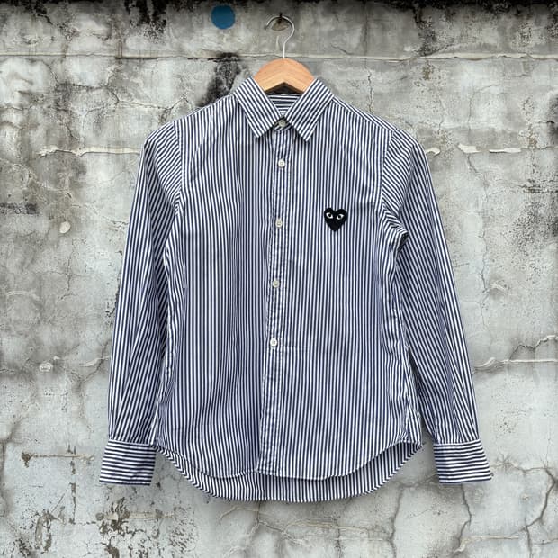 Comme des Garcons 꼼데가르송 스트라이프 셔츠