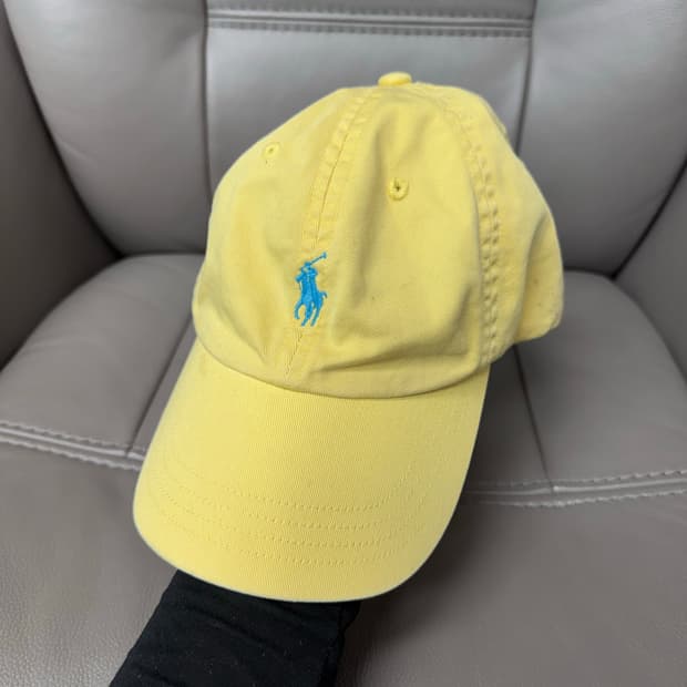 폴로 랄프로렌 볼캡 옐로우