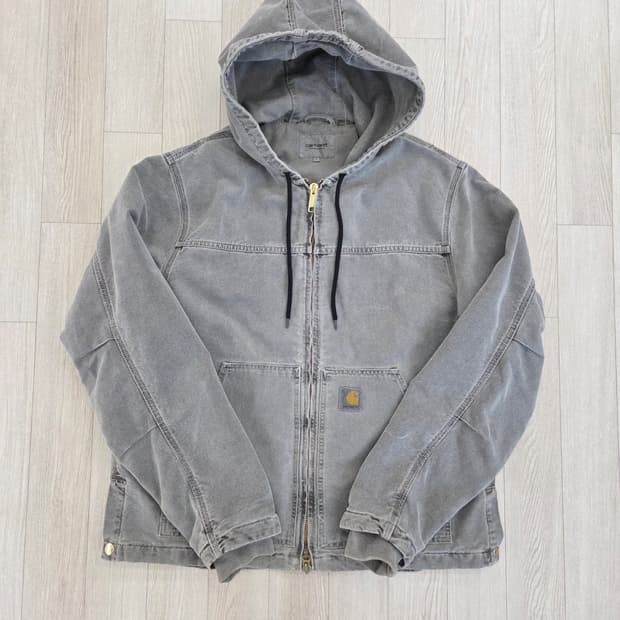 칼하트WIP 알링자켓 페이디드 블랙 L, 105-110