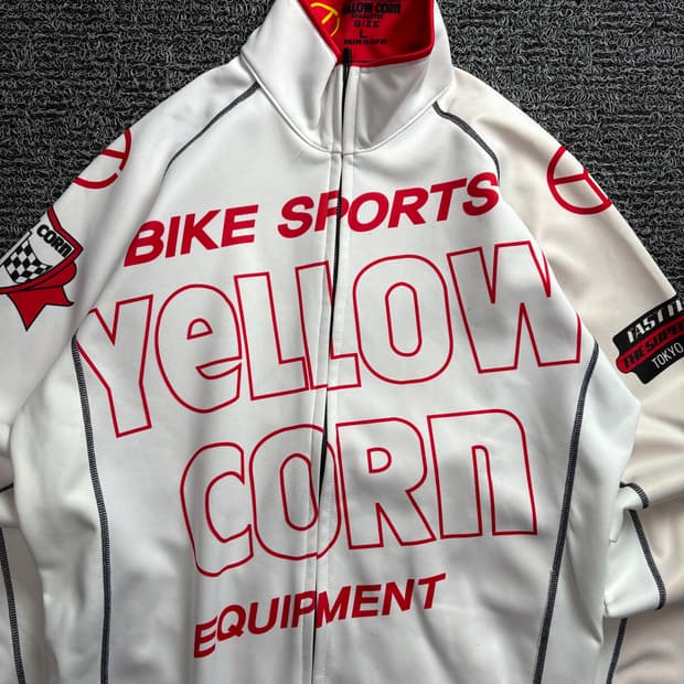 옐로우 콘 제펜 모터 싸이클 바이커 자켓 3029
