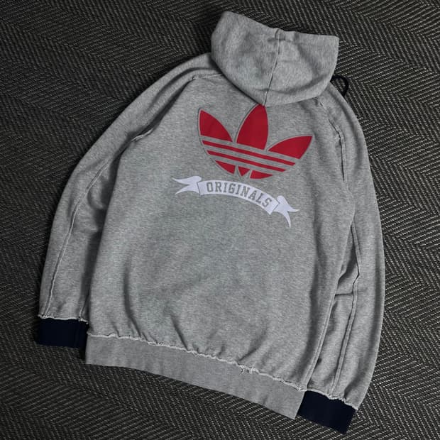 아디다스 오리지널 빅로고 박시핏 트랙 후드집업 y 3437