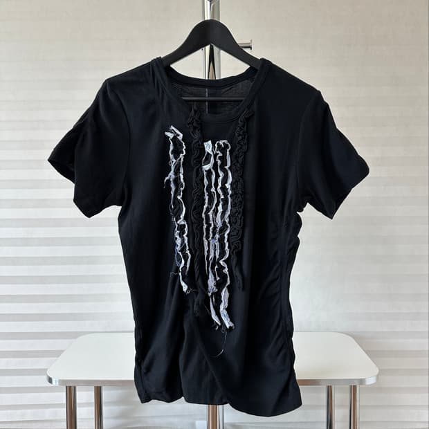 Yohji Yamamoto Deconstructed Stripe 반팔
