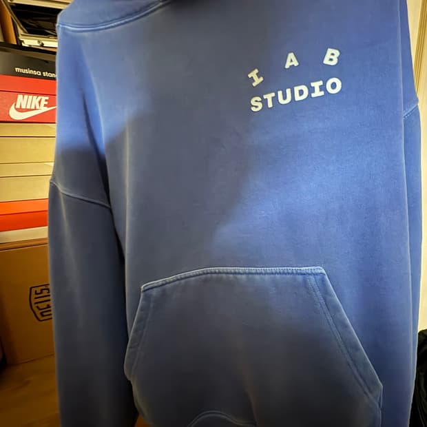 아이앱 후드티 로얄블루 L