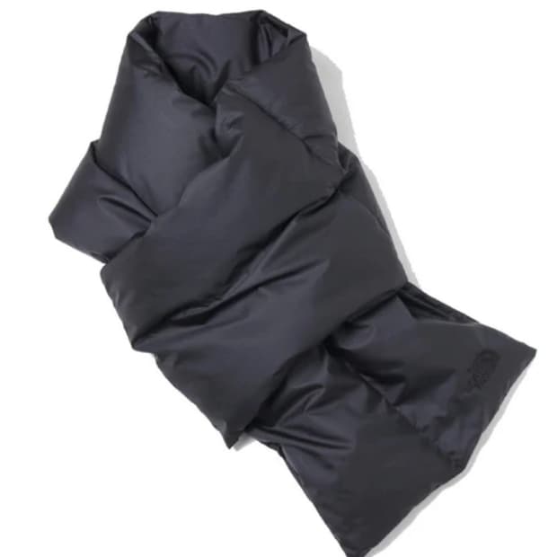 노스페이스 퍼플라벨 다운 머플러 목도리