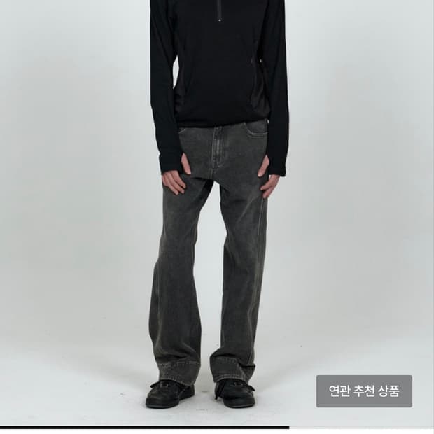 플라스틱프로덕트 MPa DRIFT DENIM PANTS GREY (M)