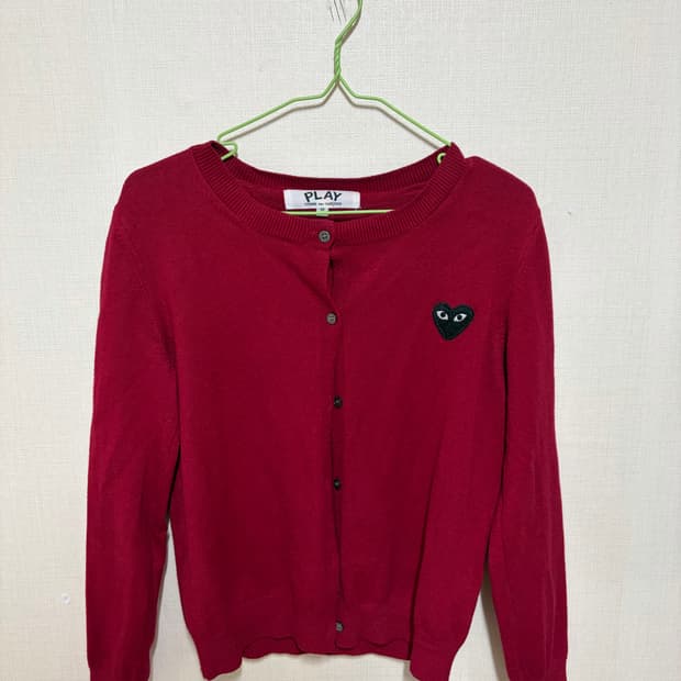 꼼데가르송 가디건 여자 m