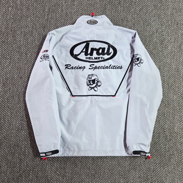 아라이 Arai 그레이 실버 구형 바람막이
