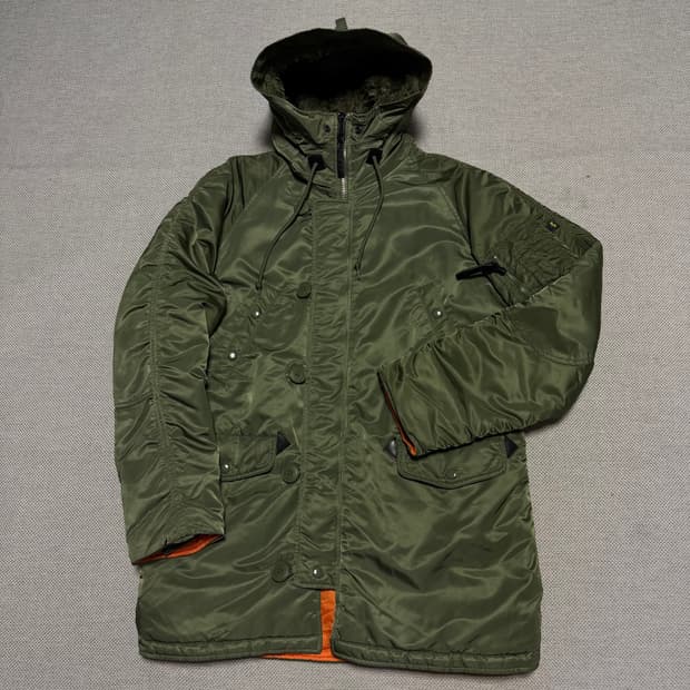 알파인더스트리 N3-B 야상 파카