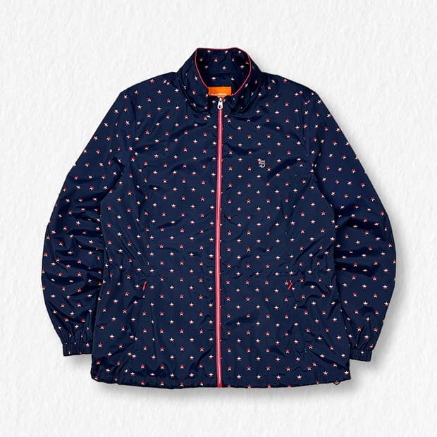 올포유 별 자카드 바람막이