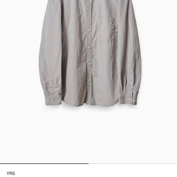 1(S) 이얼즈어고 레이온 포이카 셔츠
