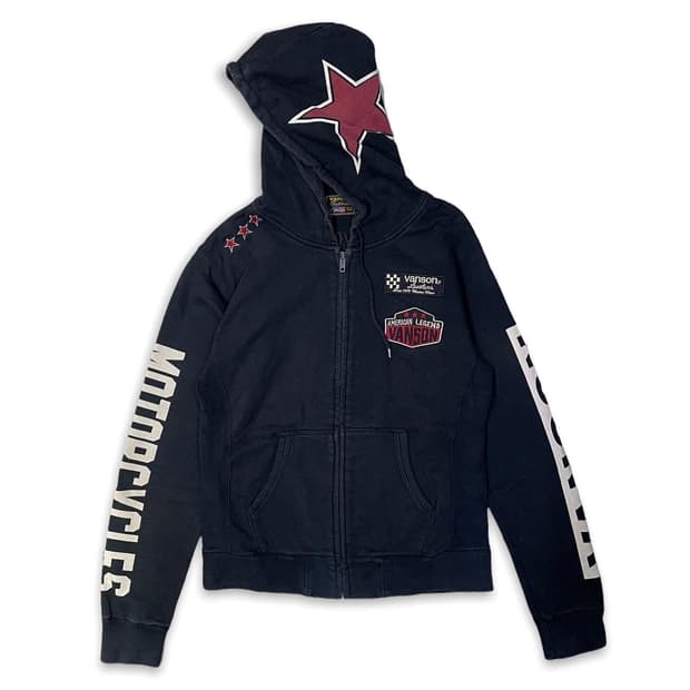 밴슨 리버스위브 후드 집업