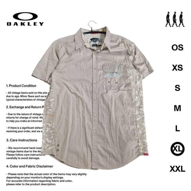 오클리 00's 반팔셔츠 XL사이즈