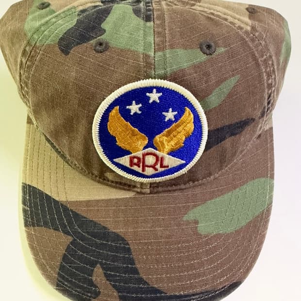 rrl 윙패치 카모