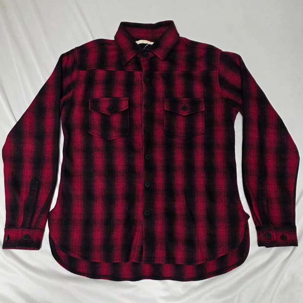 Off-White 오프화이트 체크 남방 셔츠 L