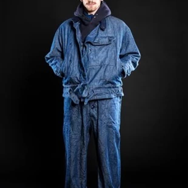 엔지니어드가먼츠 데님 오버롤