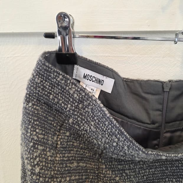 모스키노 트위드 버진울스커트44