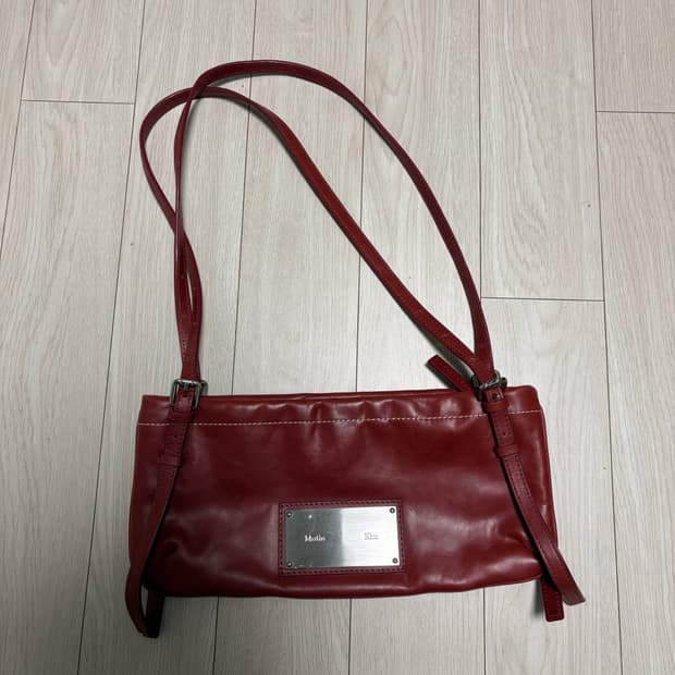마뗑킴 레드 숄더백