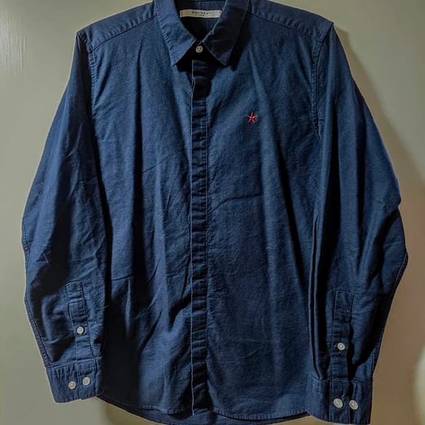 지방시 별자수 코튼셔츠