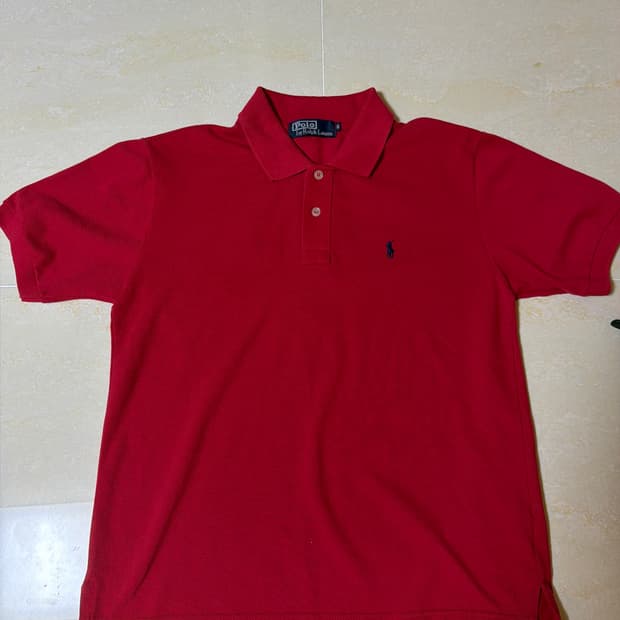 폴로 카라티 레드 M