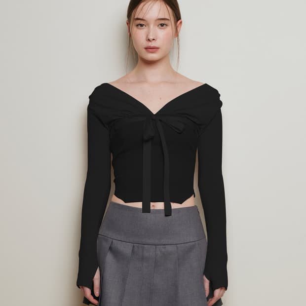 낫유어로즈 미우탑 블랙