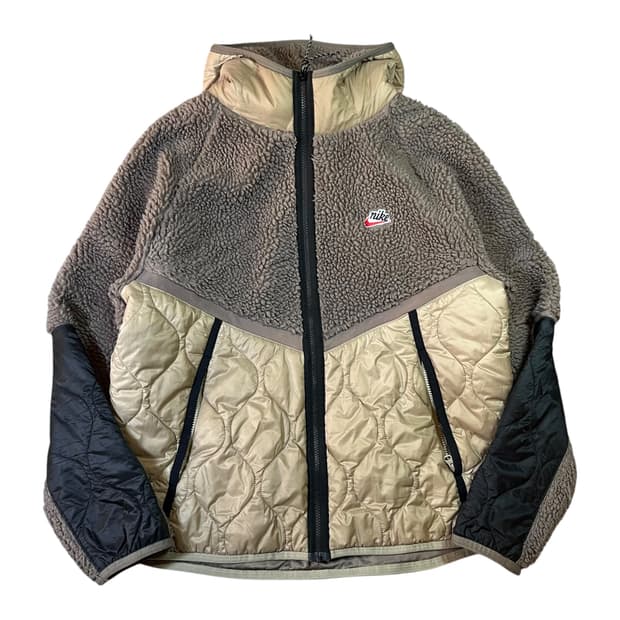 나이키 신형 퀼티드 플리스 자켓