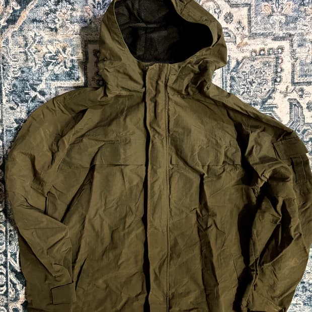 일본 빈티지 밀리터리 야상 바람막이 자켓