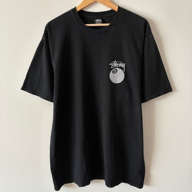 스투시 8볼 반팔 티