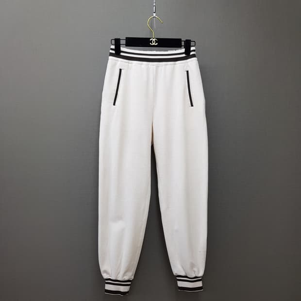 한섬 TIME 타임 2021 스트라이프 밴딩 조거 팬츠 61-90사이즈