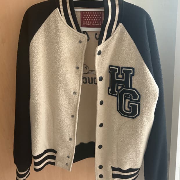 히스테릭글래머 플리스 자켓