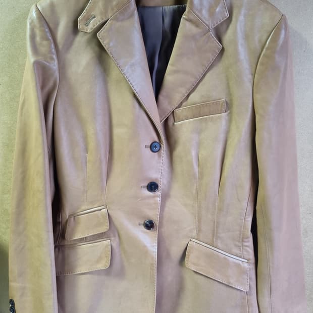 랄프로렌 여성 양가죽 자켓 