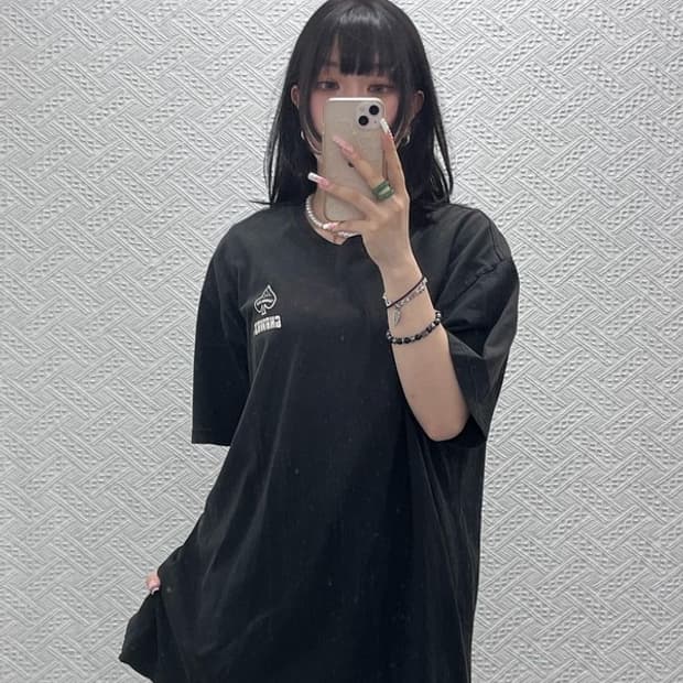 제네럴웍스 스트릿 펑크 갬블러 카드 프린팅 반팔티 4XL C12322